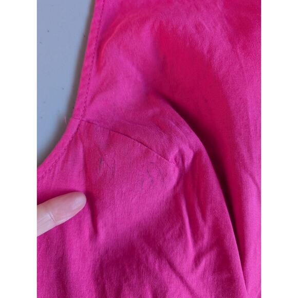 NWD Anthropologie Maeve The Naomi Workwear Jumpsuit Size 14 Pink $MD451 - Picture 8 of 11